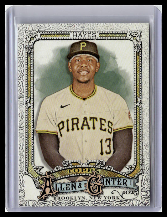 2025 Topps Allen & Ginter #224 Ke'Bryan Hayes Foil Filagree