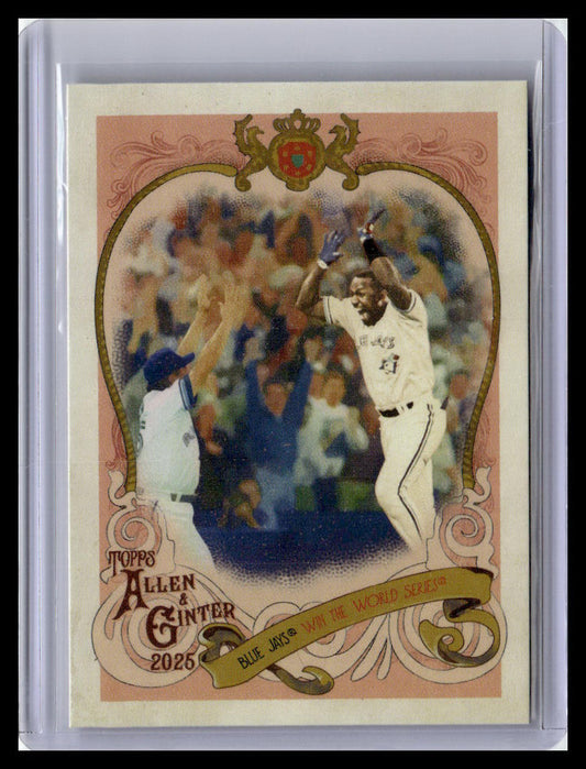2025 Topps Allen & Ginter #SV-23 Joe Carter Sweet Victory