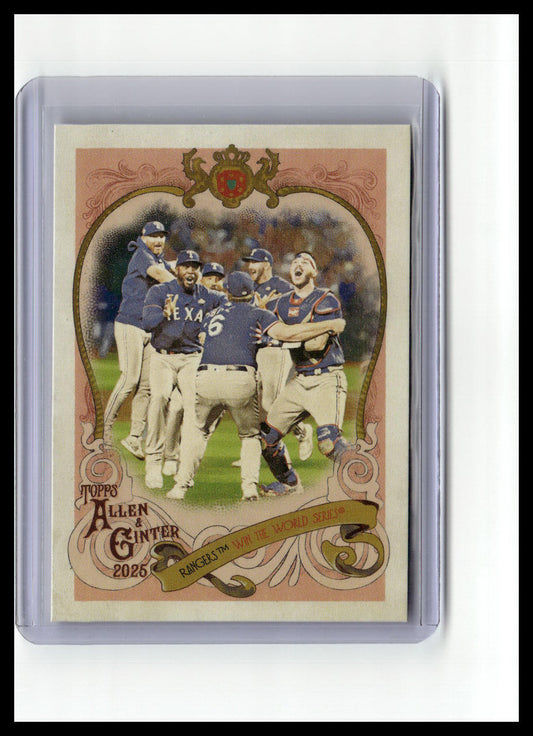2025 Topps Allen & Ginter #SV-3 Jonah Heim Sweet Victory