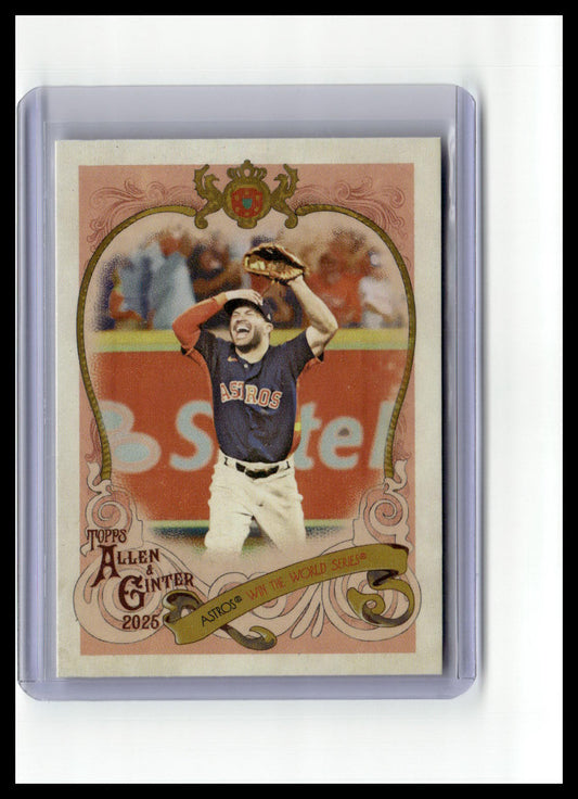 2025 Topps Allen & Ginter #SV-38 Jose Altuve Sweet Victory