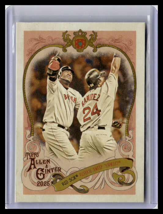 2025 Topps Allen & Ginter #SV-17 David Ortiz Sweet Victory