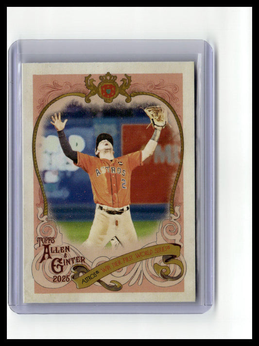 2025 Topps Allen & Ginter #SV-39 Alex Bregman Sweet Victory