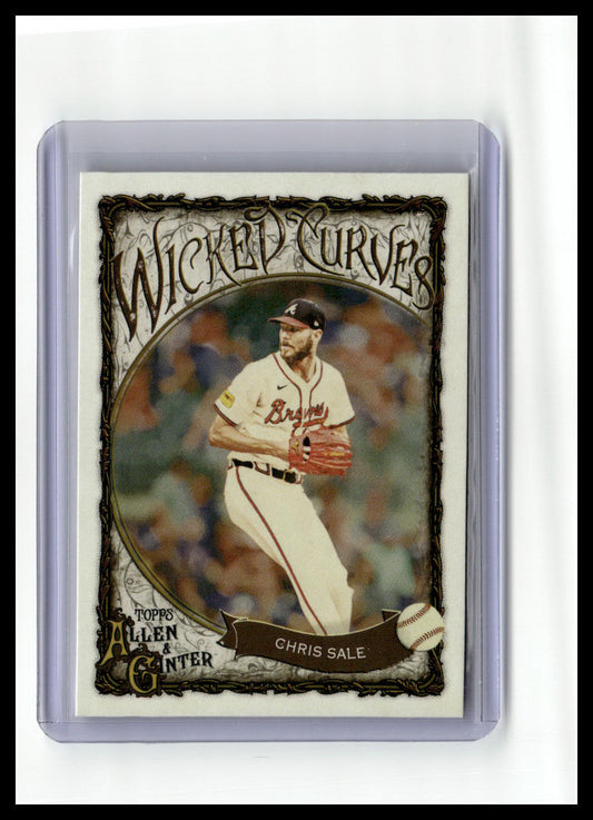 2025 Topps Allen & Ginter #WC-16 Chris Sale Wicked Curves
