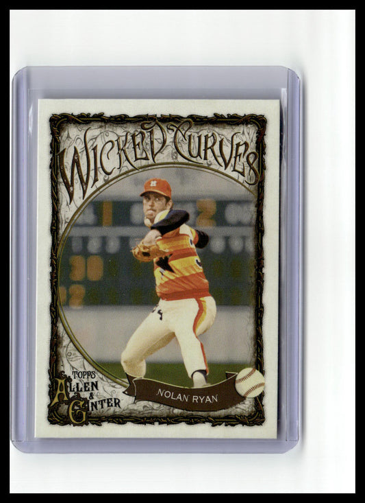 2025 Topps Allen & Ginter #WC-3 Nolan Ryan Wicked Curves