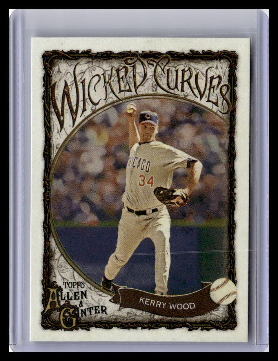 2025 Topps Allen & Ginter #WC-8 Kerry Wood Wicked Curves