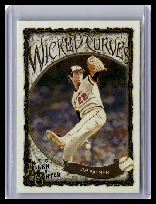 2025 Topps Allen & Ginter #WC-21 Jim Palmer Wicked Curves