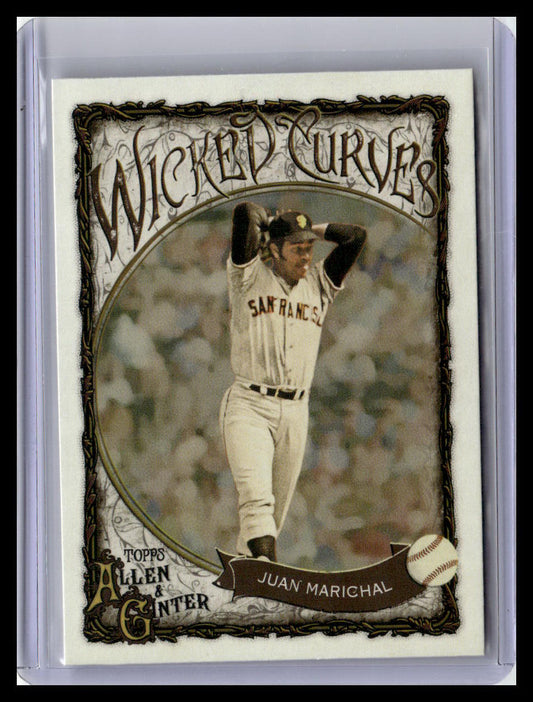 2025 Topps Allen & Ginter #WC-37 Juan Marichal Wicked Curves