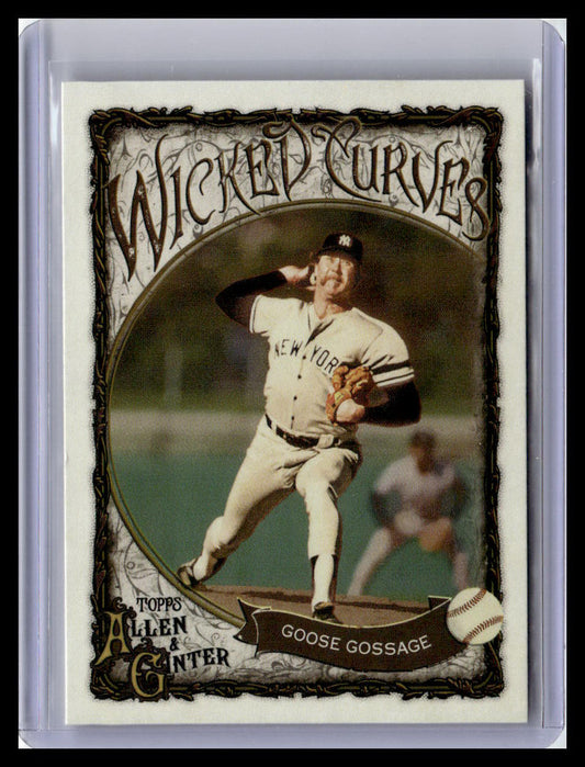 2025 Topps Allen & Ginter #WC-39 Goose Gossage Wicked Curves