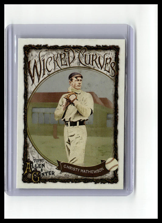 2025 Topps Allen & Ginter #WC-38 Christy Mathewson Wicked Curves