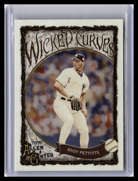 2025 Topps Allen & Ginter #WC-40 Andy Pettitte Wicked Curves