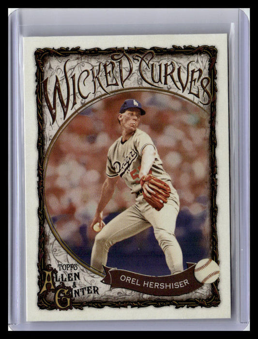 2025 Topps Allen & Ginter #WC-26 Orel Hershiser Wicked Curves