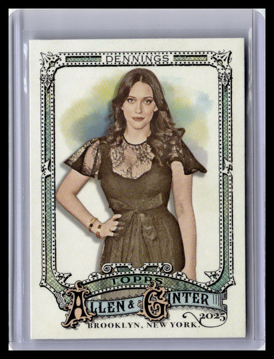 2025 Topps Allen & Ginter #213 Kat Dennings