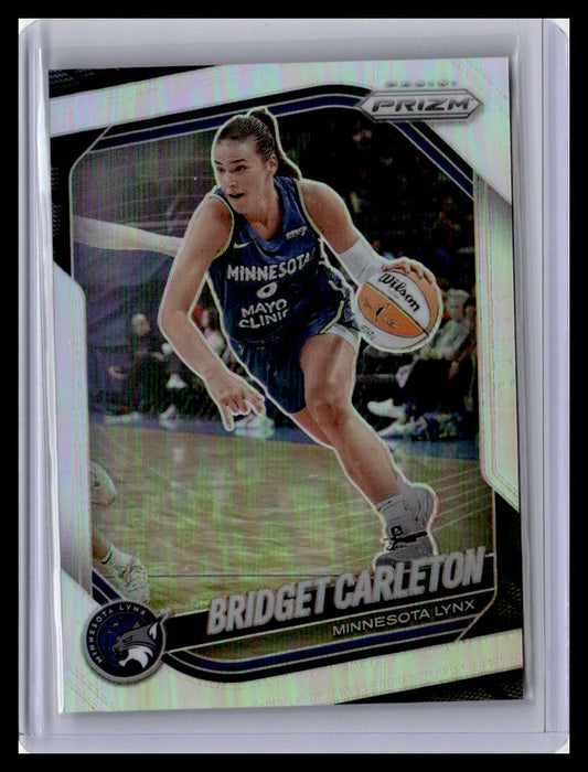 2025 Panini Prizm WNBA #88 Bridget Carleton Silver Prizms