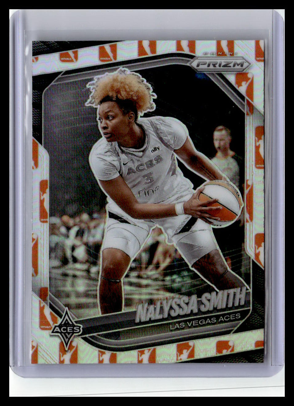 2025 Panini Prizm WNBA #119 NaLyssa Smith WNBA Logo Prizms