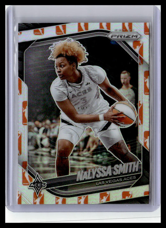 2025 Panini Prizm WNBA #119 NaLyssa Smith WNBA Logo Prizms