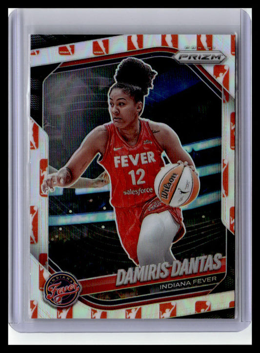 2025 Panini Prizm WNBA #42 Damiris Dantas WNBA Logo Prizms