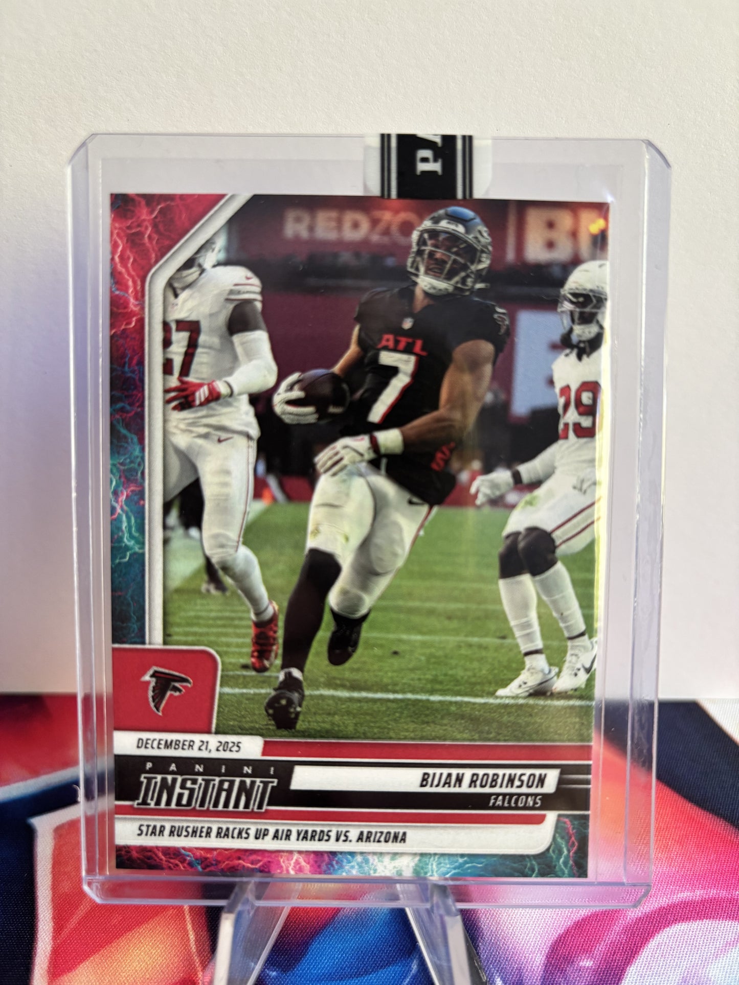 2025 Panini Instant NFL #367 Bijan Robinson Lightning 2/5