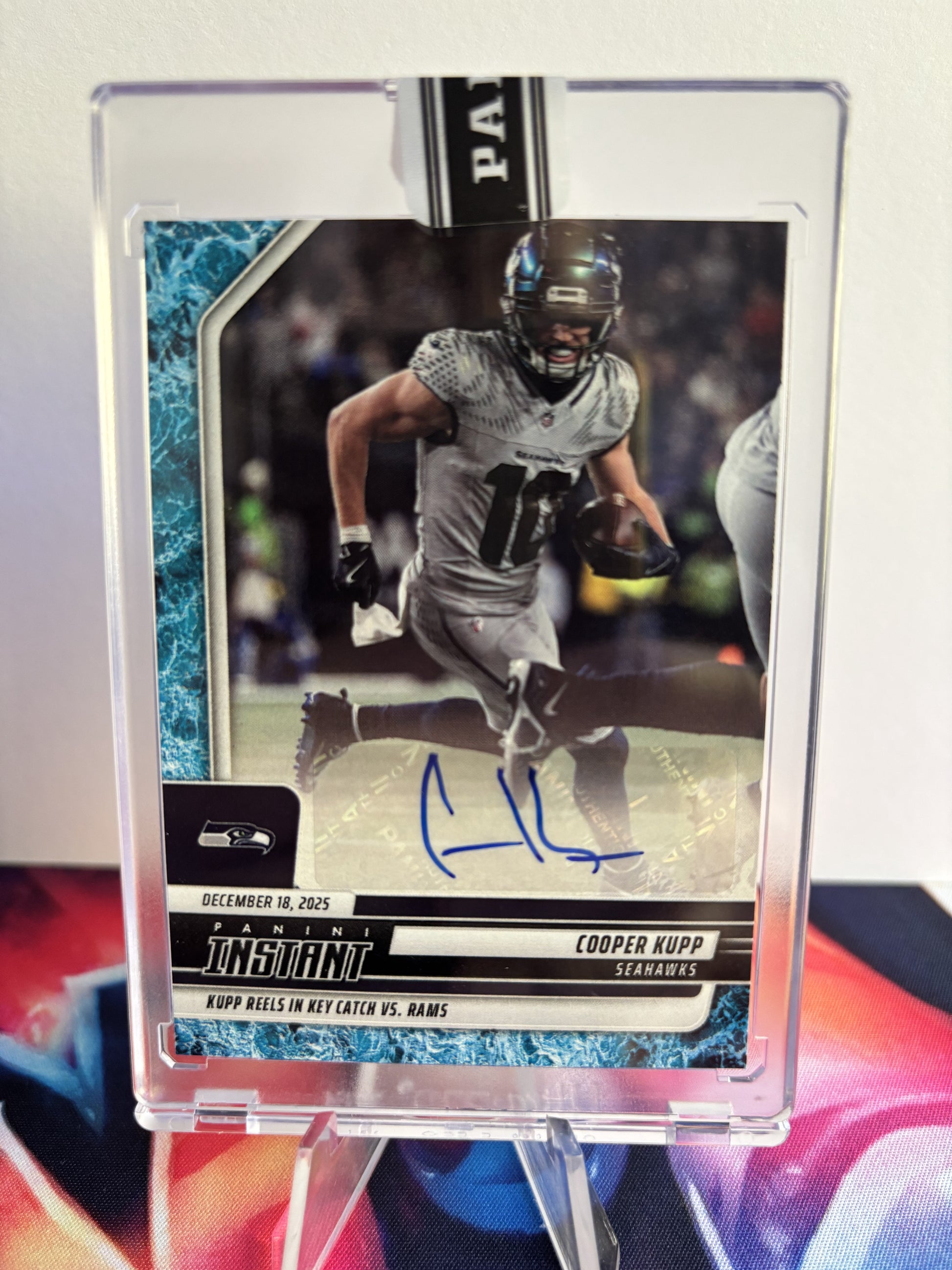 2025 Panini Instant NFL #352 Cooper Kupp Water SSP 5/10 1