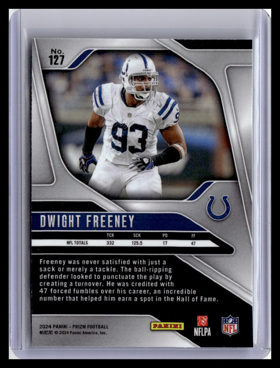 2024 Panini Prizm #127 Dwight Freeney