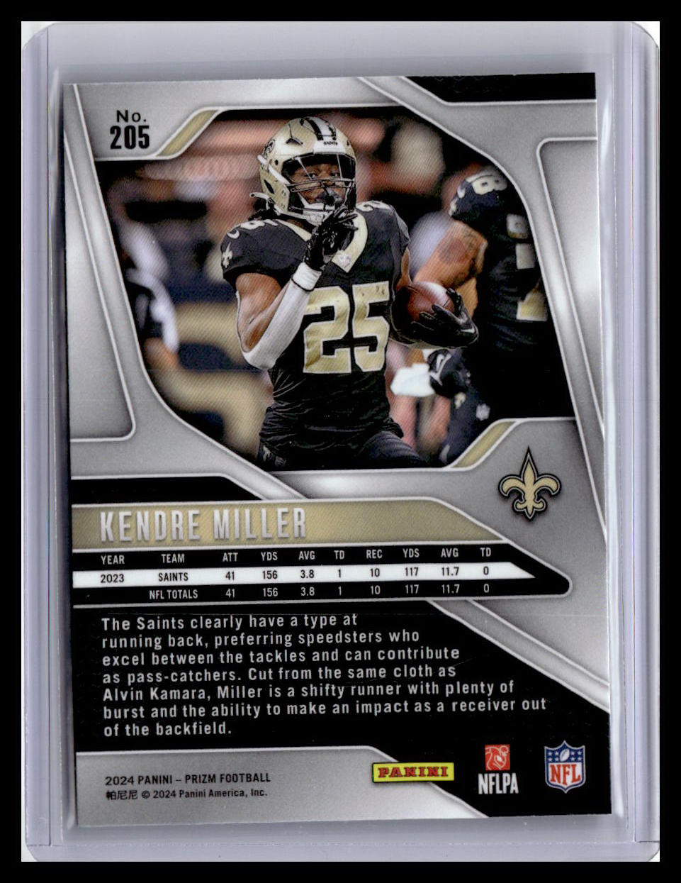 2024 Panini Prizm #205 Kendre Miller