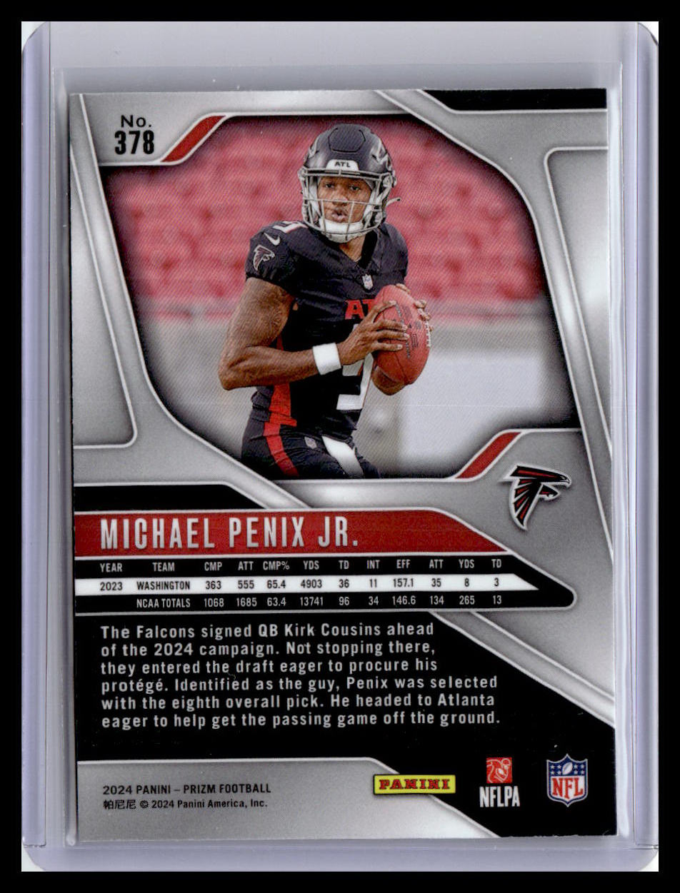2024 Panini Prizm #378 Michael Penix Jr. (RC)
