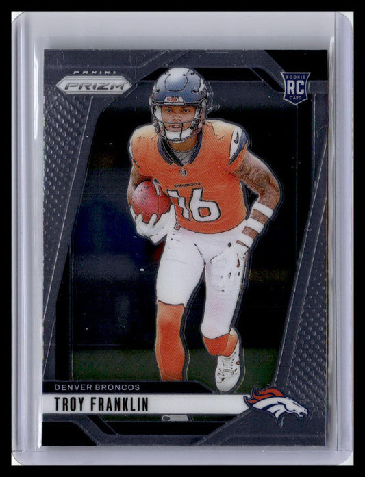 2024 Panini Prizm #393 Troy Franklin