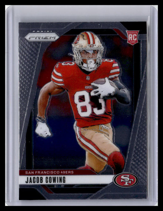 2024 Panini Prizm #335 Jacob Cowing (RC)