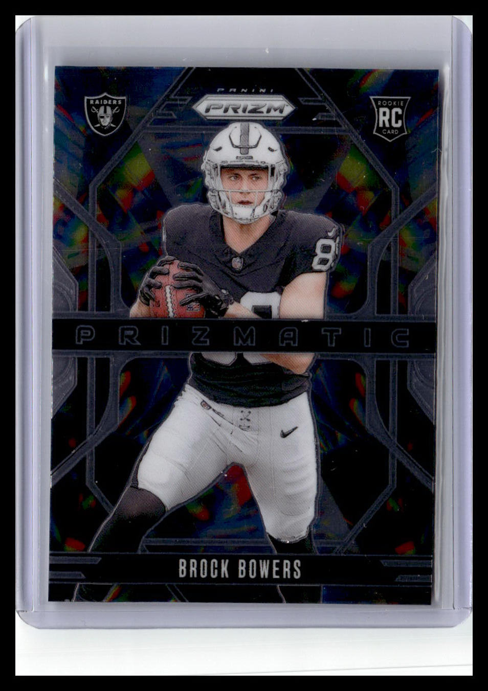2024 Panini Prizm #20 Brock Bowers Prizmatic