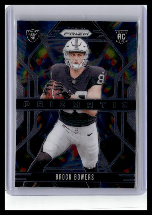 2024 Panini Prizm #20 Brock Bowers Prizmatic