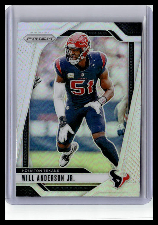 2024 Panini Prizm #116 Will Anderson Jr. Silver