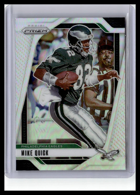 2024 Panini Prizm #238 Mike Quick Green