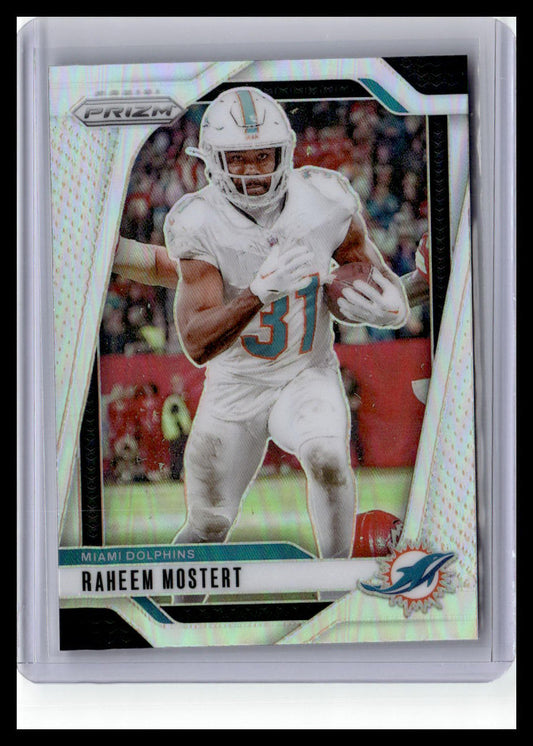 2024 Panini Prizm #179 Raheem Mostert Green Wave