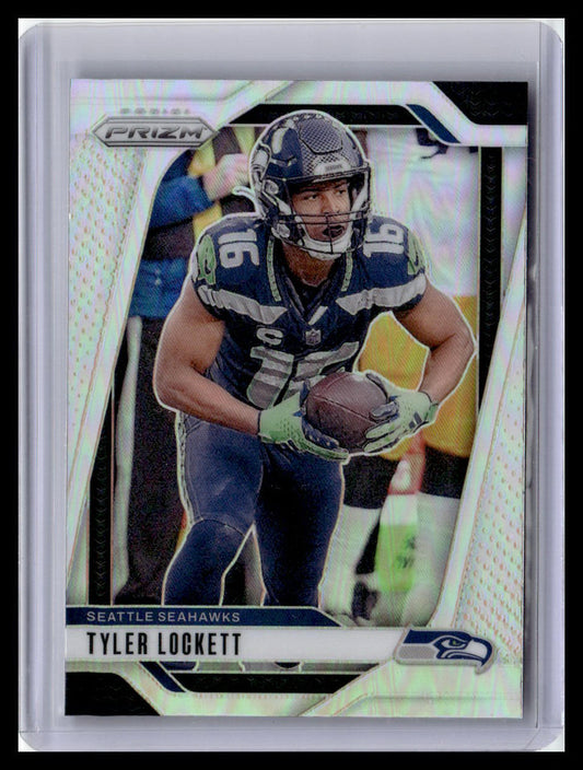 2024 Panini Prizm #262 Tyler Lockett Red White and Blue