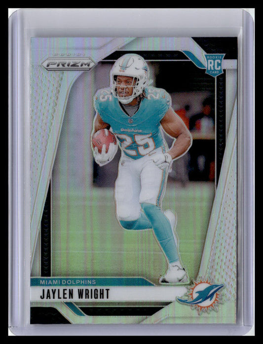 2024 Panini Prizm #348 Jaylen Wright Silver