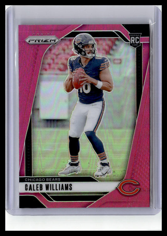 2024 Panini Prizm #301 Caleb Williams (RC) Pink