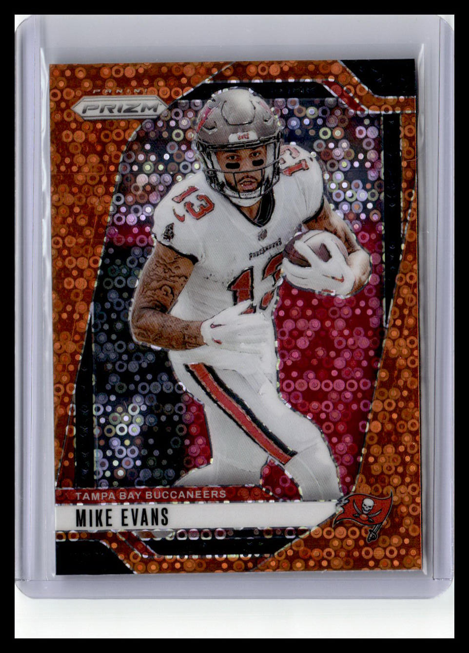 2024 Panini Prizm #270 Mike Evans Orange Disco Prizm