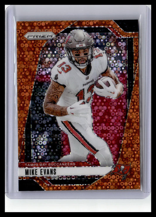 2024 Panini Prizm #270 Mike Evans Orange Disco Prizm