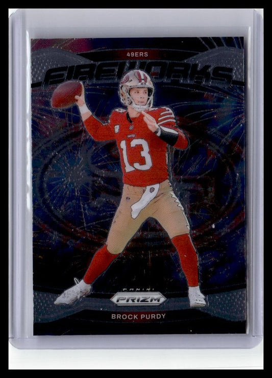 2024 Panini Prizm #2 Brock Purdy Fireworks