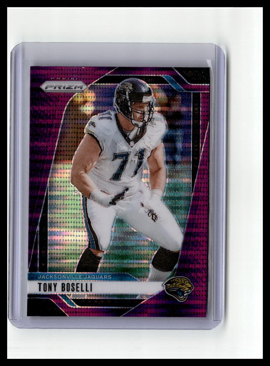 2024 Panini Prizm #137 Tony Boselli Purple Pulsar