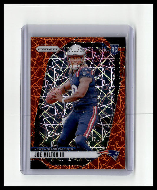 2024 Panini Prizm #354 Joe Milton III (RC) Lazer