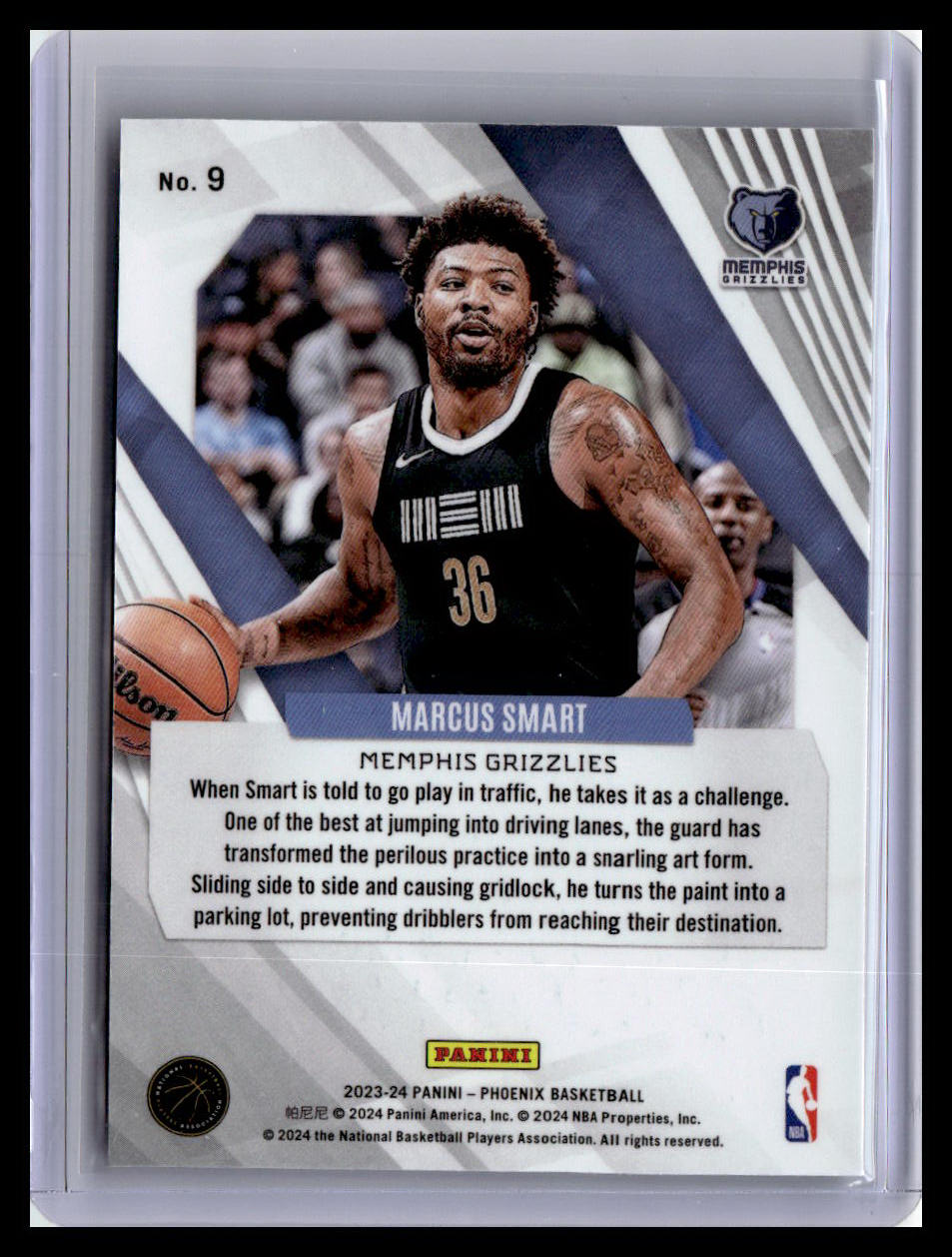 2023-24 Panini Phoenix #9 Marcus Smart