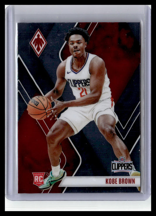 2023-24 Panini Phoenix #257 Kobe Brown (RC)