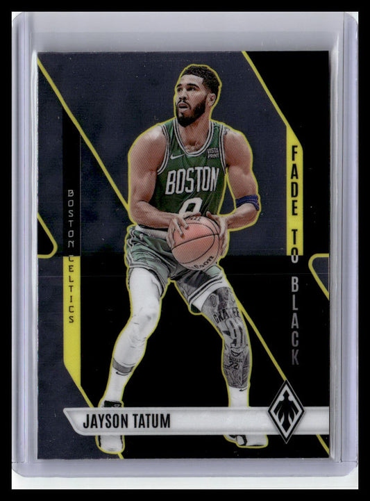 2023-24 Panini Phoenix #10 Jayson Tatum Fade To Black
