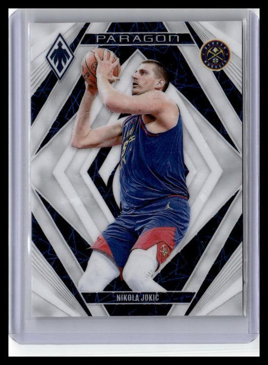 2023-24 Panini Phoenix #6 Nikola Jokic Paragon Phoenix White Lazer #/150