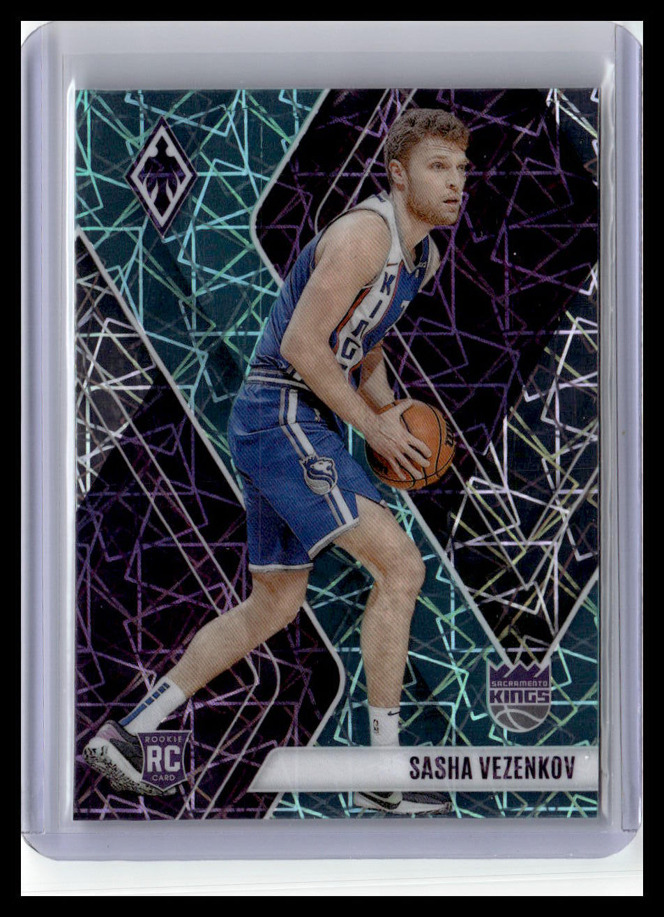 2023-24 Panini Phoenix #274 Sasha Vezenkov (RC) Phoenix Teal Lazer