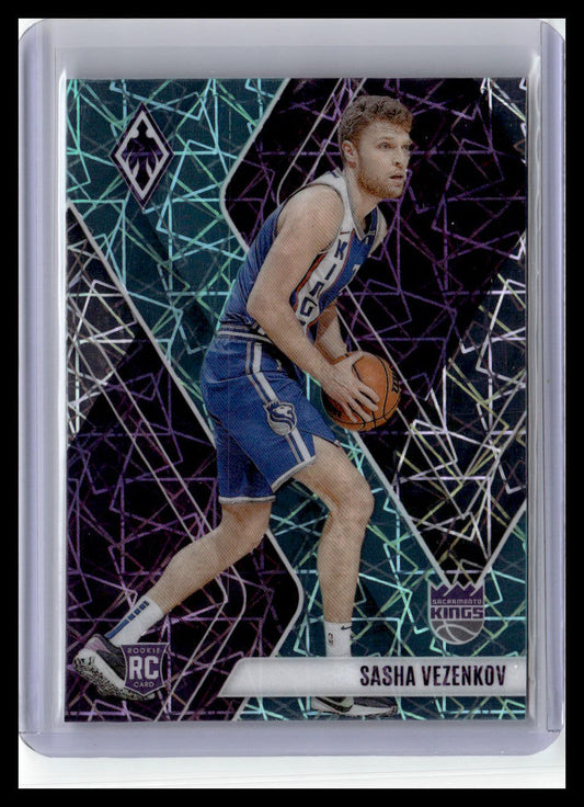 2023-24 Panini Phoenix #274 Sasha Vezenkov (RC) Phoenix Teal Lazer