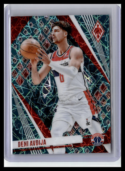 2023-24 Panini Phoenix #104 Deni Avdija Phoenix Teal Lazer