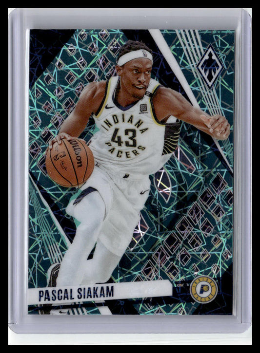 2023-24 Panini Phoenix #30 Pascal Siakam Phoenix Teal Lazer