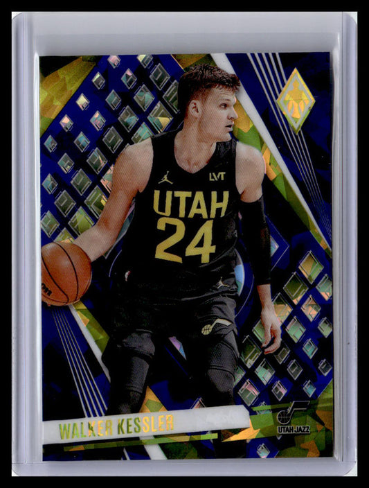 2023-24 Panini Phoenix #42 Walker Kessler Phoenix Blue Ice