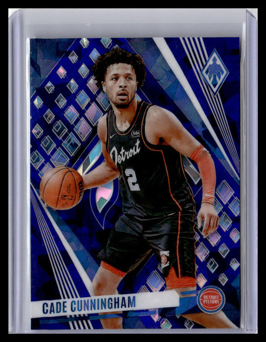 2023-24 Panini Phoenix #236 Cade Cunningham Phoenix Blue Ice